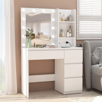 Wayfair white outlet vanity desk